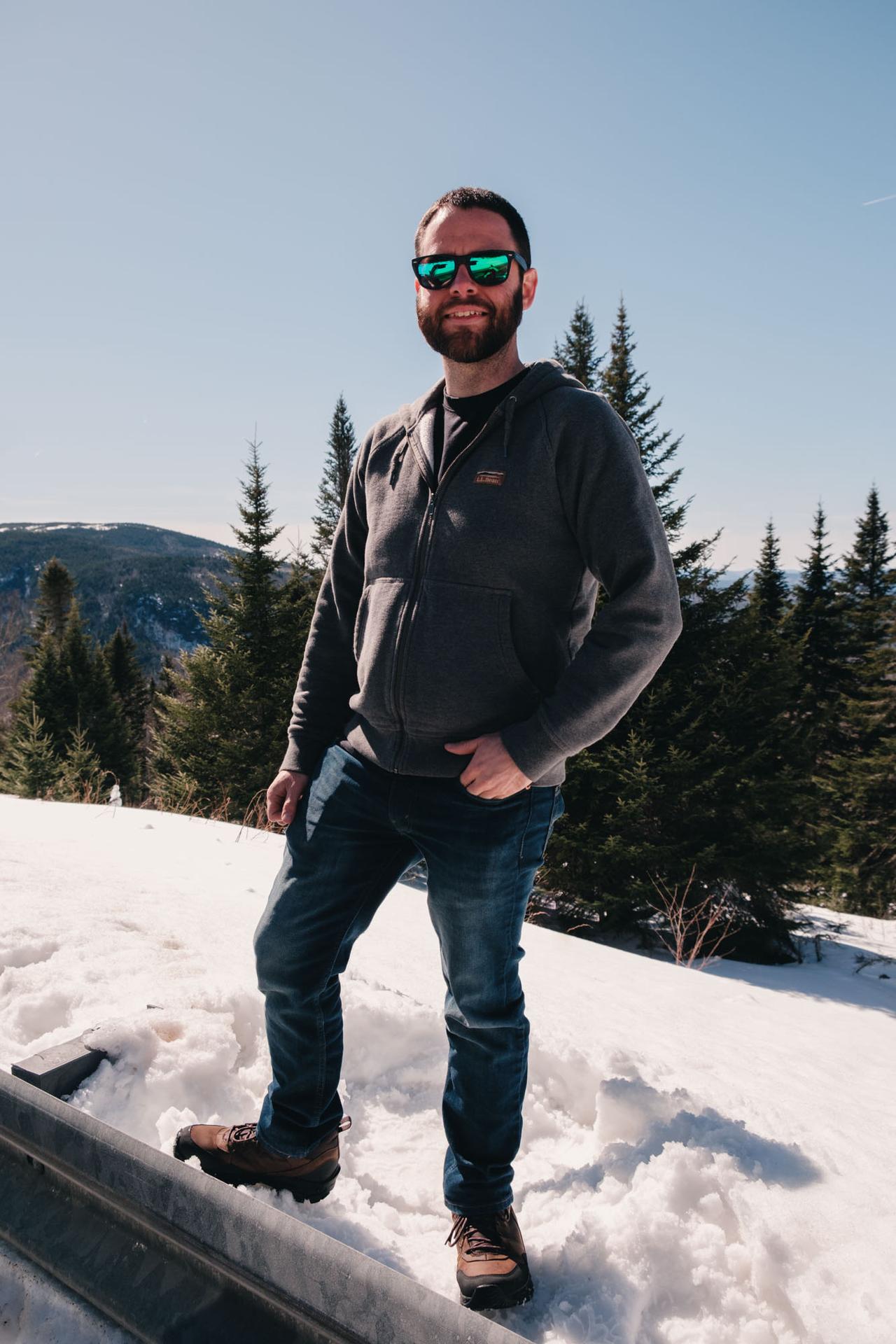 Brian at Rangeley, Maine for the 2024 Solar Eclipse